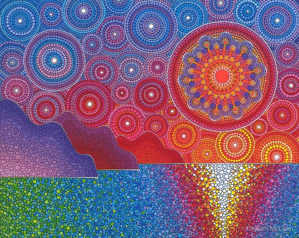 Точечная роспись Элспет Маклин