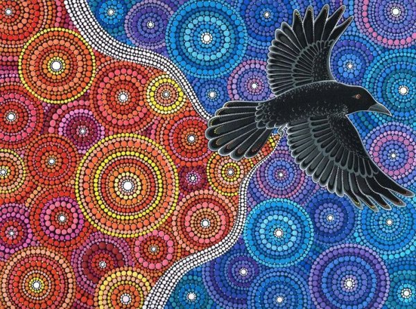 Точечная живопись Элспет Маклин