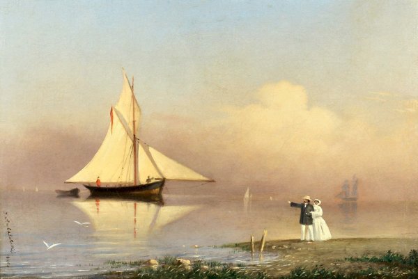 Иван Константинович Айвазовский(1817-1900)Лунная ночь