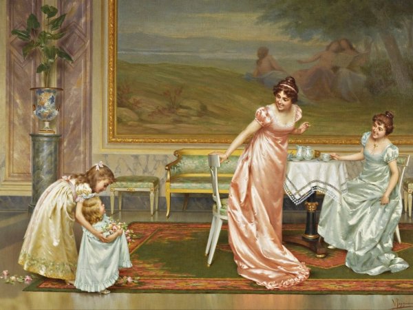 Итальянский художник Витторио Реджианини Vittorio Reggianini