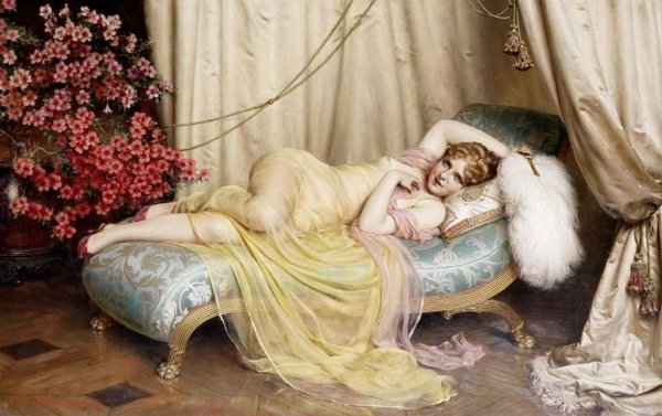 Испанский художник Juan Pablo Salinas (1871-1946)