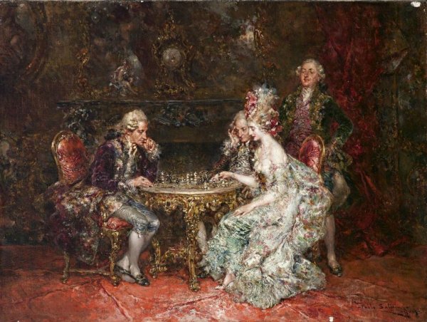 Художник Frederic Soulacroix 1858-1933