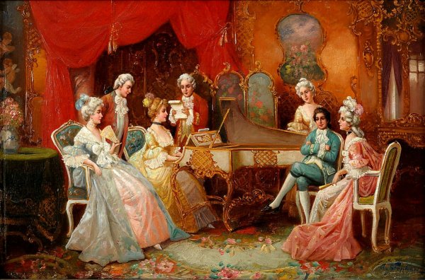 Испанский художник Juan Pablo Salinas (1871-1946)