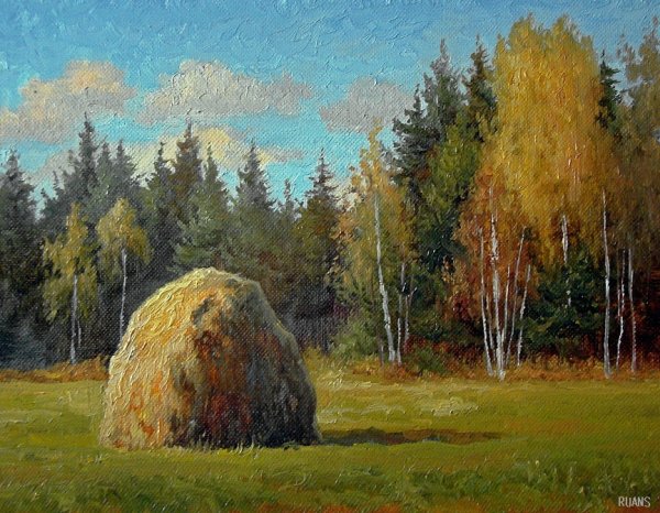 Картина Шишкина стога