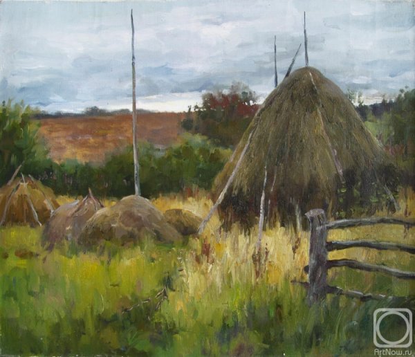 Пейзажи передвижников Левитан стога