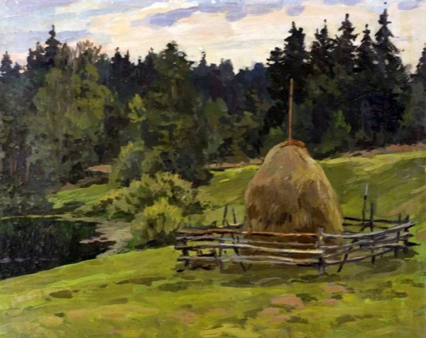 Иван Шишкин стог сена