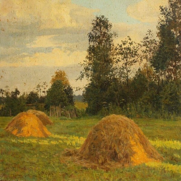 Левитан сенокос