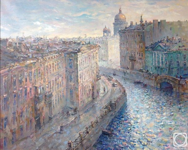 Петербург в живописи художник Роберт Мифтахутдинов