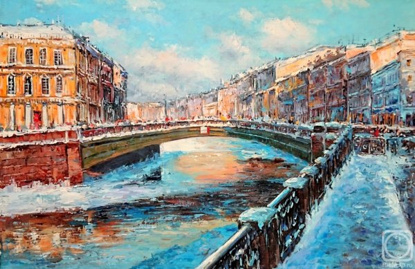 Картины Набережные Петербурга Руслана Смородинова