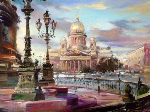 Бэгги боем Исаакиевский собор