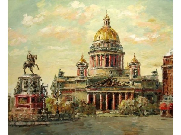 Питер Исакиевский собор картины