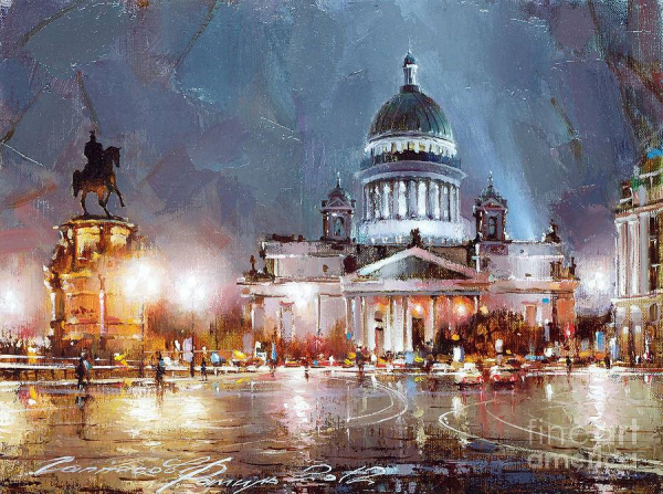 Питер Исаакиевский собор арт