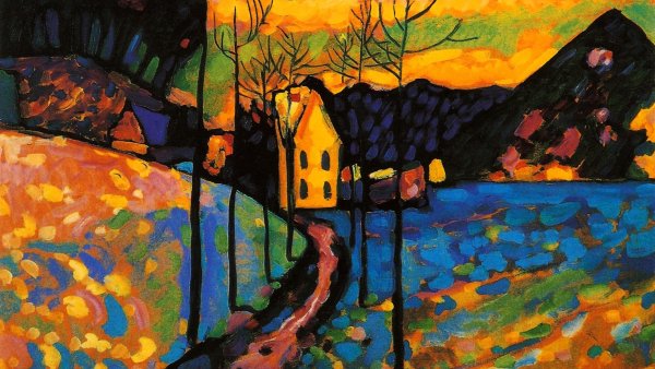 Габриэла Мюнтер и Кандинский