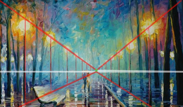 Воздушная перспектива в пейзаже