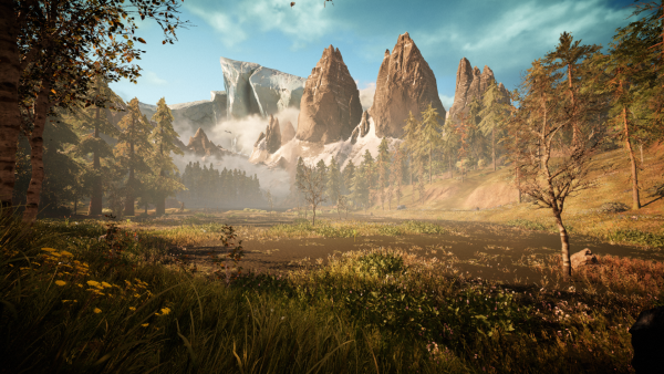 Far Cry Primal пейзажи