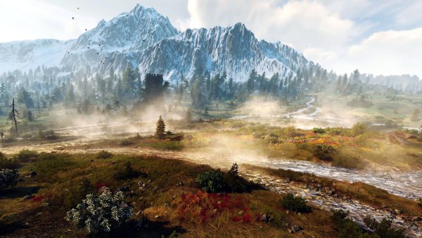 Ведьмак Скеллиге пейзаж