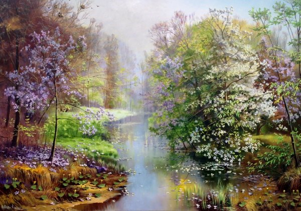 Художник Степан Нестерчук пейзажи