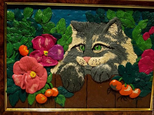 Пластилиновая живопись