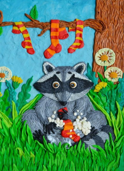 Пластилиновая живопись