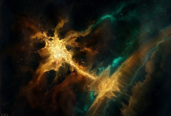 Алексей Кашперский «космос в акварели»