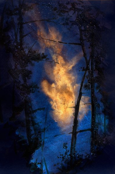 Космос маслом