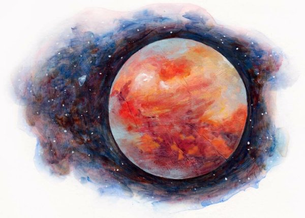 Сюрреалистические картины космос