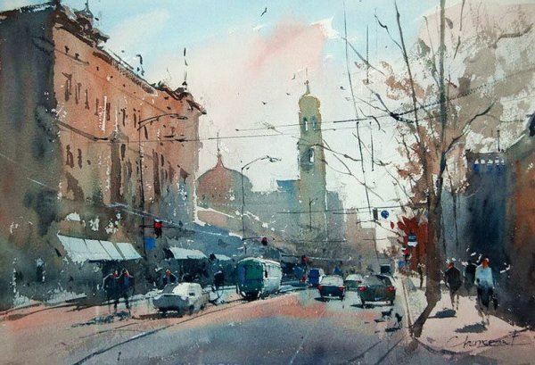 Живопись Алексей Шалаев Старая Москва