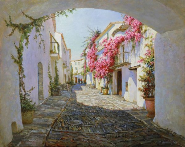 Итальянская улочка, Борелли Гвидо