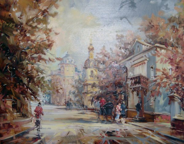 Живопись художников СССР , Москва, Старосадский переулок