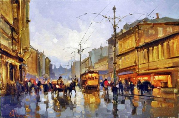 Борис Бессонов (1862-1934).. Осенние пейзажи