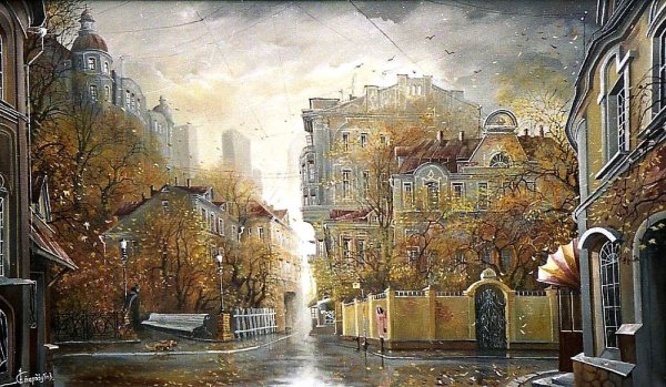 Венеция в живописи художников Италии