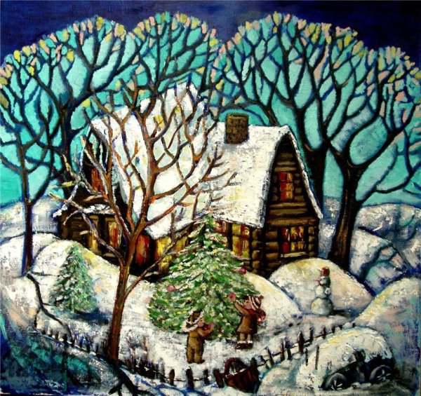 Наивное искусство примитивизм Эра Баркова