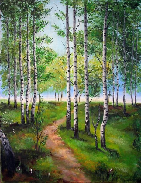 Рисование карандашом природа