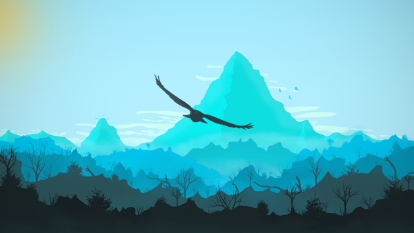 Иллюстрация в стиле Flat