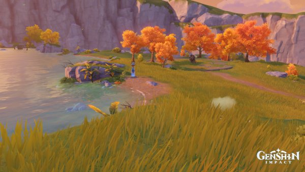 Пейзажики Геншин