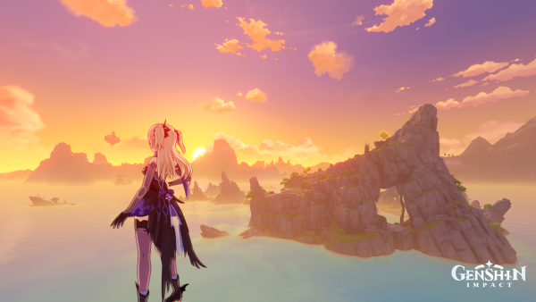 Геншин Импакт пейзажи
