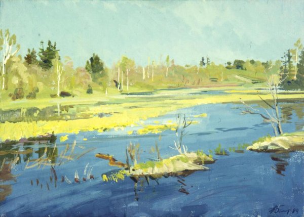 Исаак Левитан весенние пейзажи