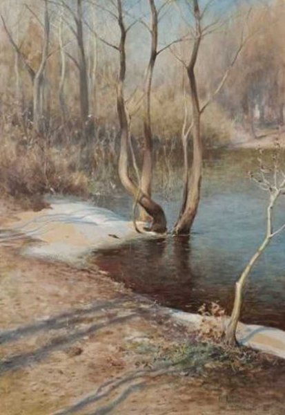 Исаак Левитан «ранняя Весна» (1898 г.)