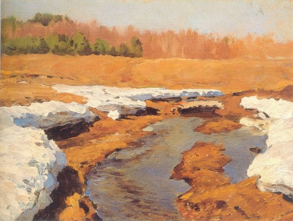 Исаак Ильич Левитан Весна