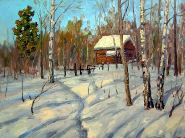 Левитан Весна март