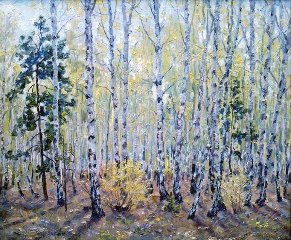 Исаак Левитан «ранняя Весна» (1898 г.)