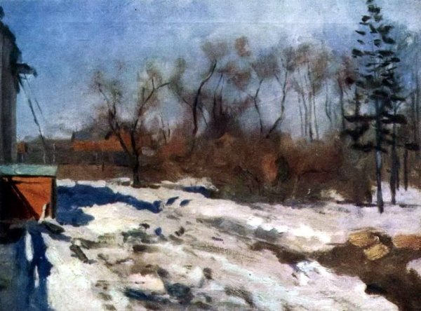 Исаак Ильич Левитан ранняя Весна