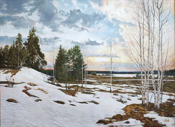 Исаак Ильич Левитан март