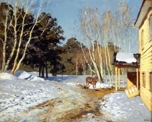 Исаак Ильич Левитан март