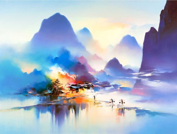 Живопись Кен Хонг Леунг