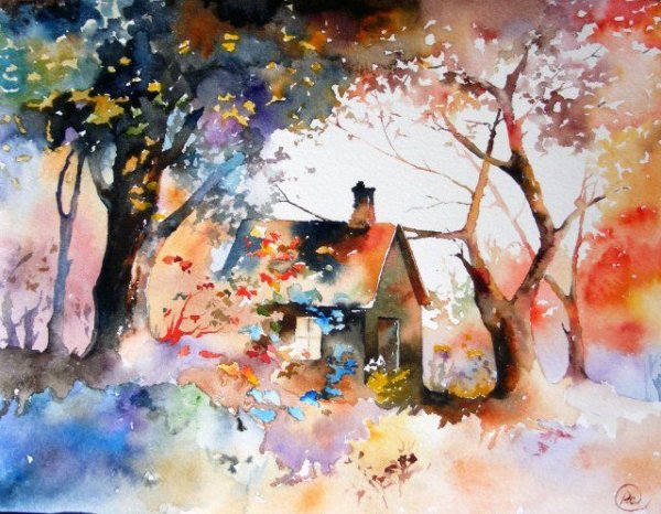 Анна Соколова художник акварели