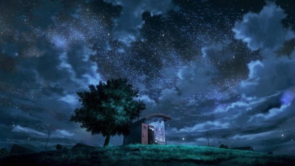 Аниме пейзаж