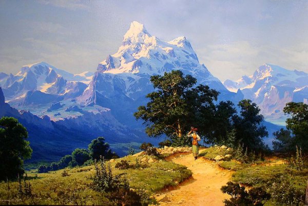 Фёдоров Михаил живопись горы