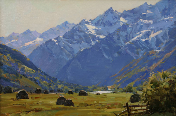 Александр Бабич горный пейзаж