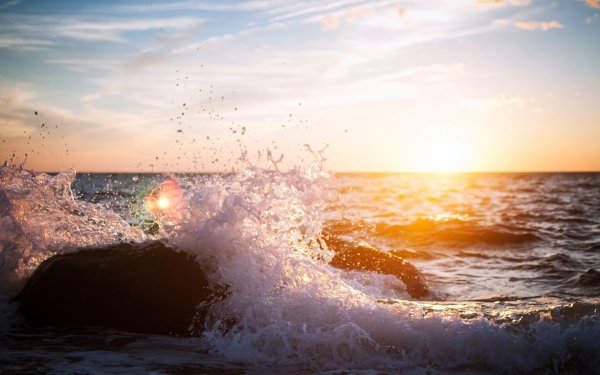 Доброе утро море солнце рассвет